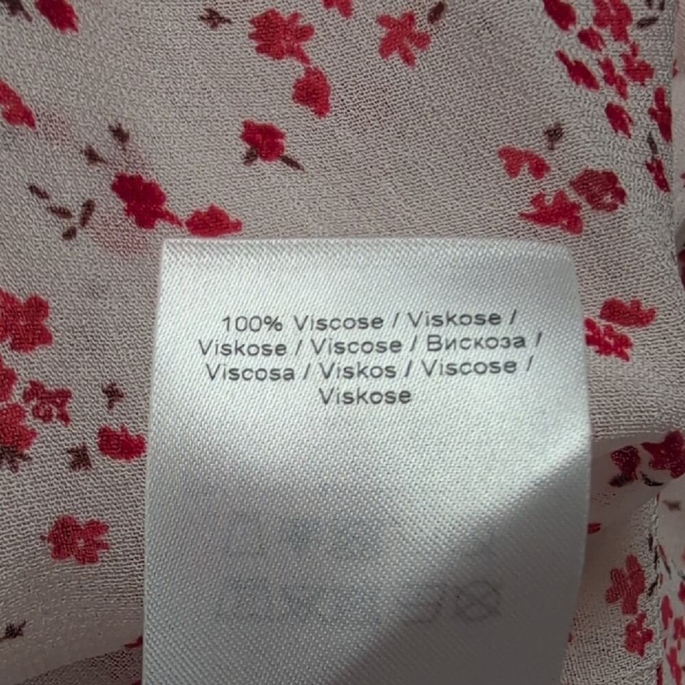Ganni Sheer Floral Top - Picture 13 of 15